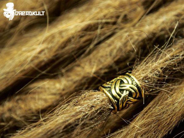 golden Knot perls, psy dread jewlery,  dread beads, dread jewelry, gypsy, goa jewelry, dreadkult, dread pearls, hippie, hippie jewelry, goa, psy jewelry, Dread jewelry